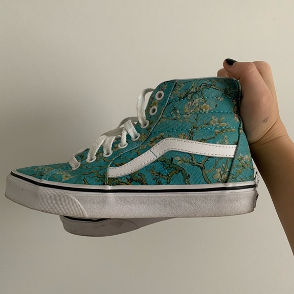 Vans Shoes - VANS ALMOND BLOSSOM VAN GOGH HIGHTOPS
